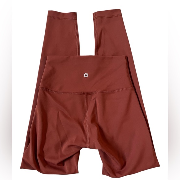 Lululemon Wunder Train High-Rise TerraCotta Leggings size 2/26 inseam - Picture 4 of 7